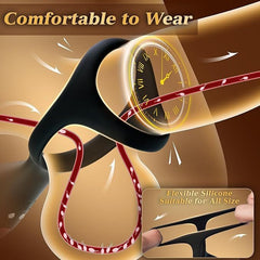 Remote Control Prostate Massager for Men – Vibrating Anal Plug with Triple Rings | Male G-Spot Stimulator