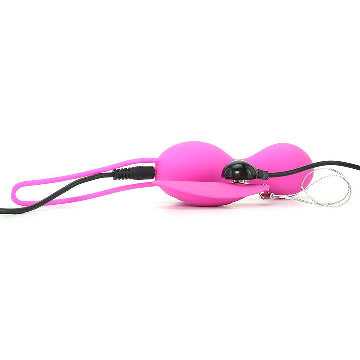 Eve Remote Vibrating Silicone Kegel Beads in Pink -  Sex Toys & Adult Toys | XtoySmart Canada