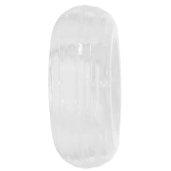Medium Premium Silicone Cock Ring in Clear