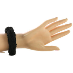 Black Furry Hand Cuffs (Eco-Pack) -  Sex Toys & Adult Toys | XtoySmart Canada