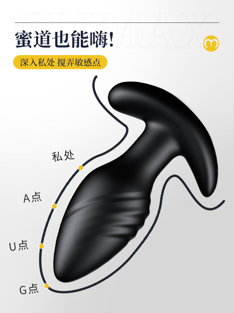 APP Control Vibrating Butt Plug with 9 Vibrating Mode