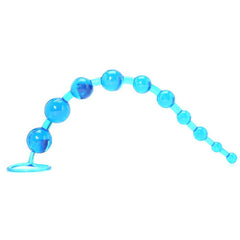 X-10 Anal Beads in Blue -  Sex Toys & Adult Toys | XtoySmart Canada