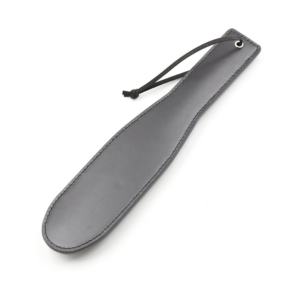 Leather Studded Black Spanking Paddle