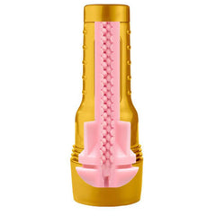 Fleshlight Stamina Training Unit (STU) Male Masturbator – SuperSkin Realistic Stroker with Gold Case