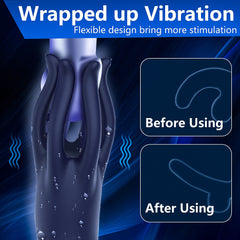 Octopus Vibrating Male Masturbator | Waterproof Penis Trainer