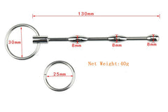 5.3 Inch Penis Plug Solid Urethral Sounds Rod for Men