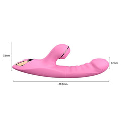 Debi Suction & Heating🔥 Vibrator for Women | Triple Stimulating Clitoral & G-Spot Massager