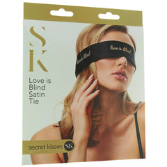 Secret Kisses Love Is Blind Satin Tie