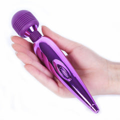 LiBo Mini Multi-Speed Wireless Power Wand Massager in Purple -  Sex Toys & Adult Toys | XtoySmart Canada