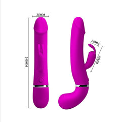 PrettyLove Henry Squirting Rabbit Vibrator USB Rechargeable -  Sex Toys & Adult Toys | XtoySmart Canada