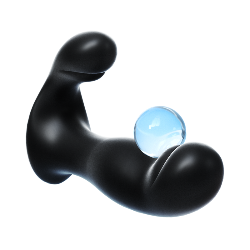 APP Control 10 Vibration Functions Anal Vibrator Prostate Massager