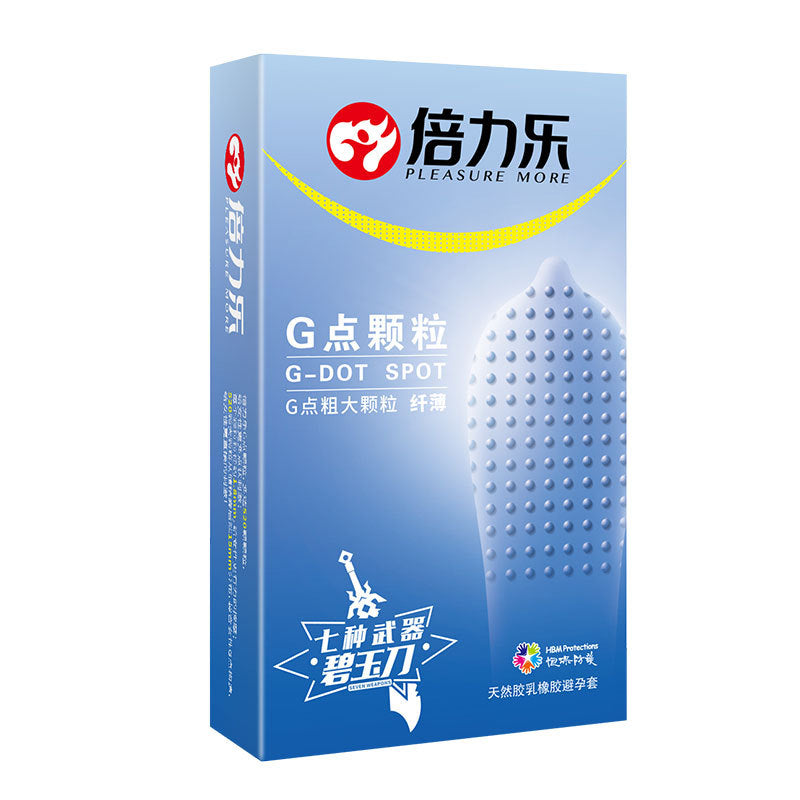 倍力乐G Dot Spot Condoms in 10 Pack（纤薄） -  Sex Toys & Adult Toys | XtoySmart Canada