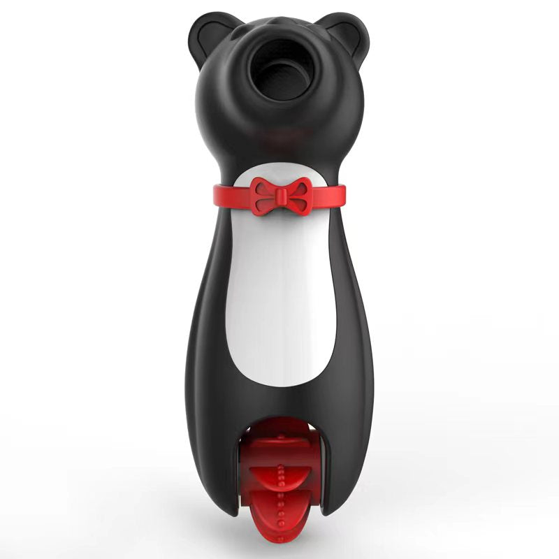 Funny Bear Female 2-1 Licking & Sucking Message Wand -  Sex Toys & Adult Toys | XtoySmart Canada