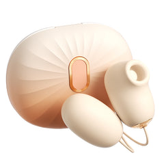 Female Vibrating Egg 2.0 | Antibacterial Silicone Suction & Vibration Massager for Women