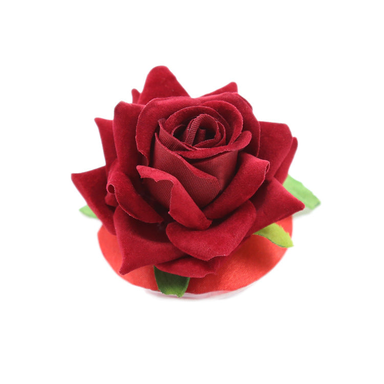 Reusable Silicone Red Rose Adhesive Nipple Cover