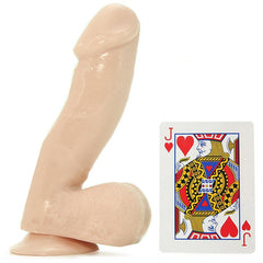 Basix 6.5 Inch Suction Base Dildo in Flesh -  Sex Toys & Adult Toys | XtoySmart Canada