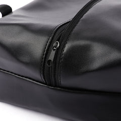 Black Discreet Storage Bag for Adult Toys | Privacy Organizer Case with Leather Finish, Large Capacity & Portable Design