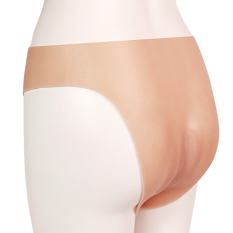 Transgender Silicone Hollow Crossdressing Underwear with Double-Channel Design – Realistic Texture and Comfortable Fit