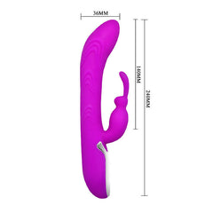 PrettyLove Premium HOT Rabbit Vibrator with Heating Function🔥 -  Sex Toys & Adult Toys | XtoySmart Canada