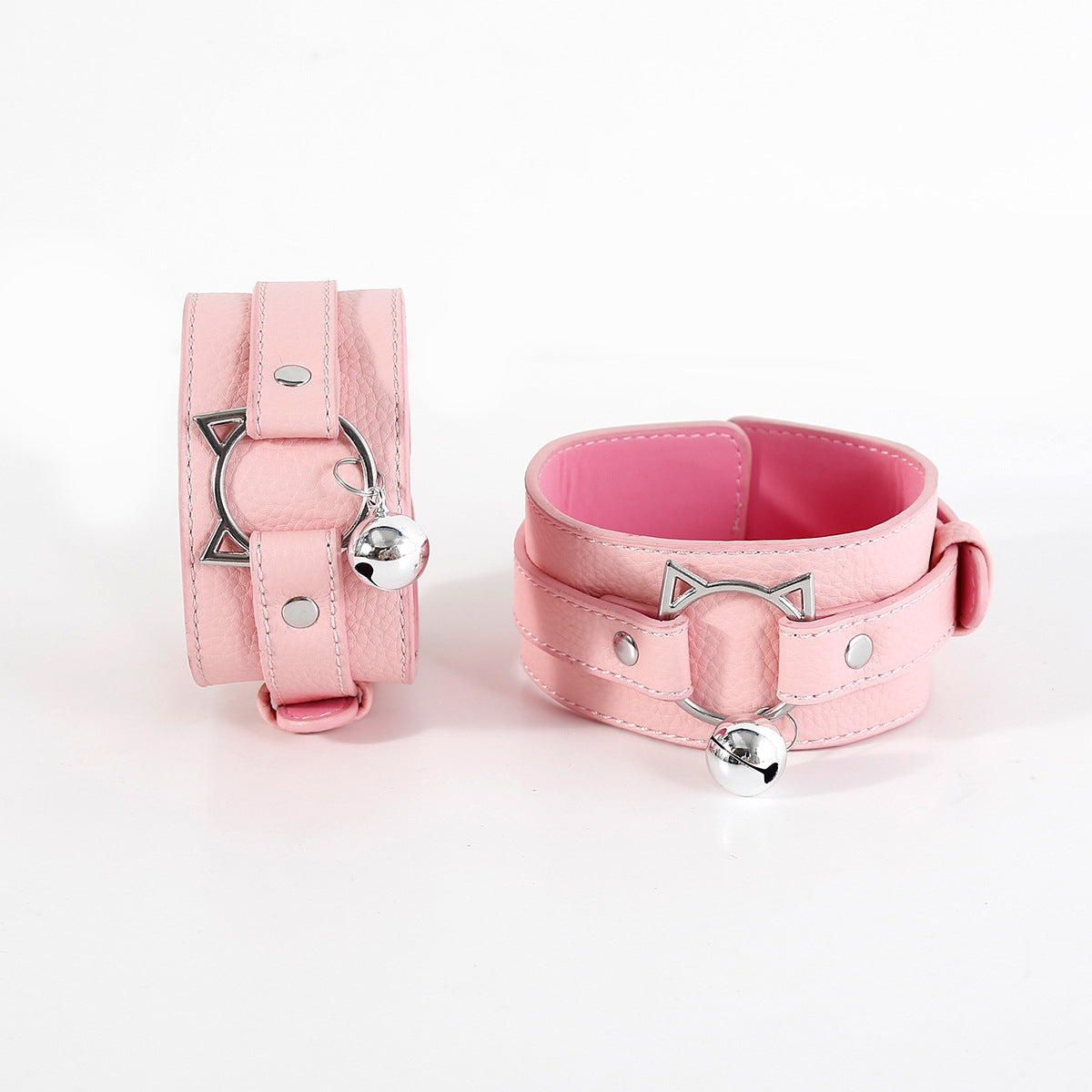 Cute Restaint Pink Cat Ear Bondage Set – Cute & Flirty Couples Restraint Kit – XtoySmart