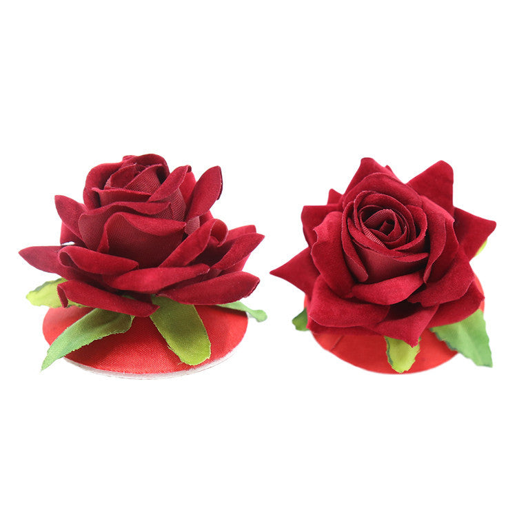 Reusable Silicone Red Rose Adhesive Nipple Cover