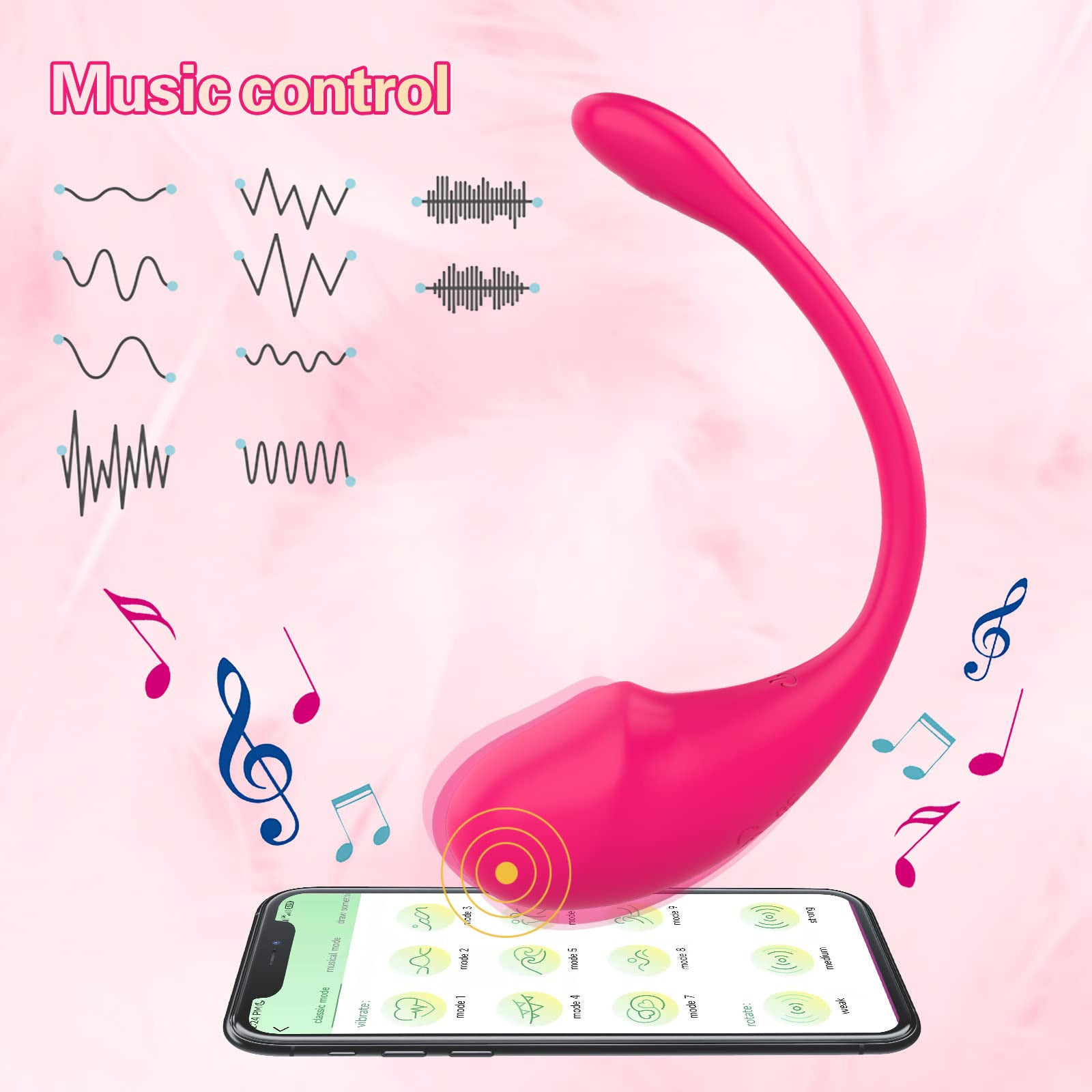 APP Long Distance Remote Control Wearable Panty Vibrator