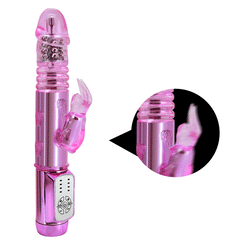 Baile Throbbing Bunny Stretchable Rabbit Vibrator USB Rechargeable -  Sex Toys & Adult Toys | XtoySmart Canada