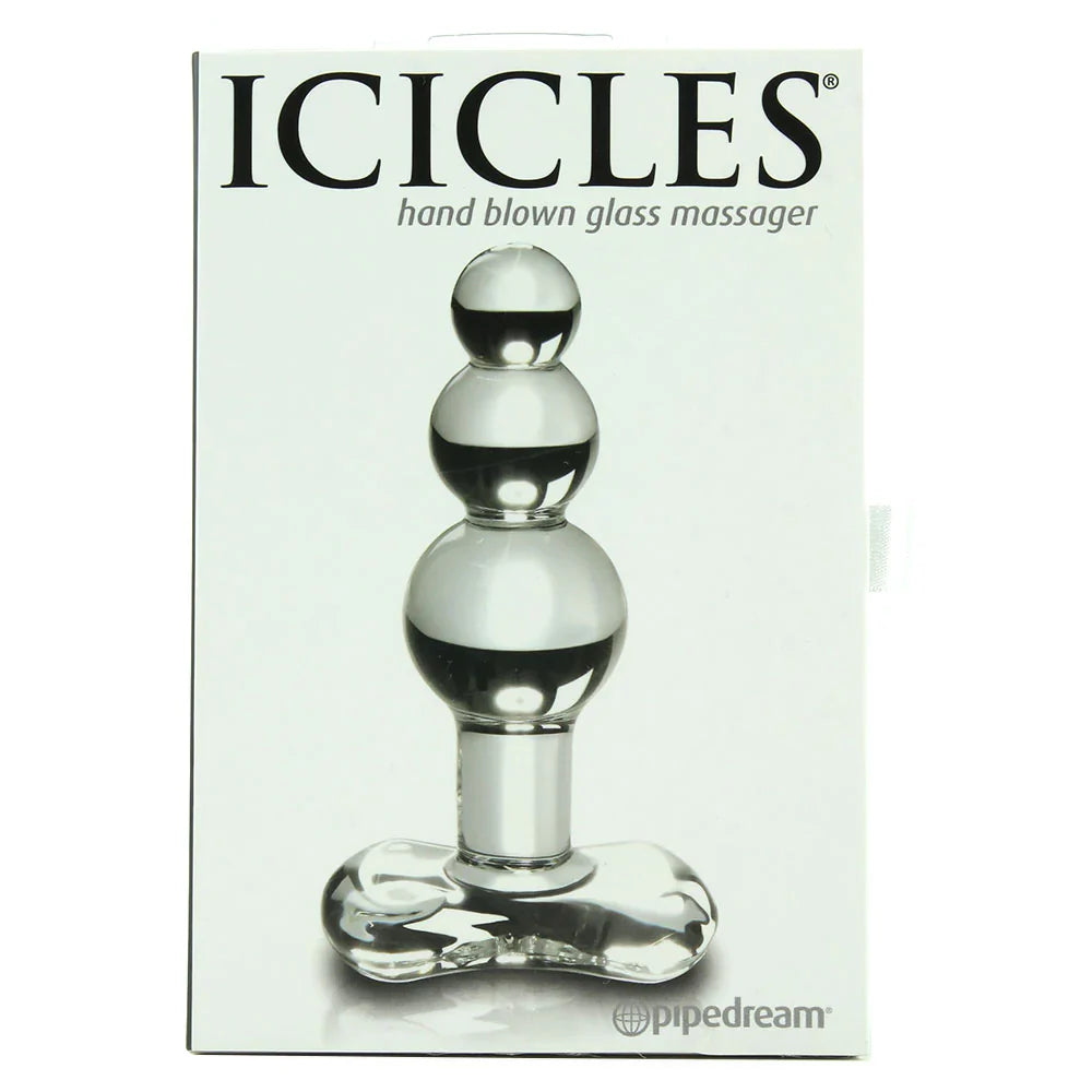 Icicles No. 47 Glass Plug -  Sex Toys & Adult Toys | XtoySmart Canada