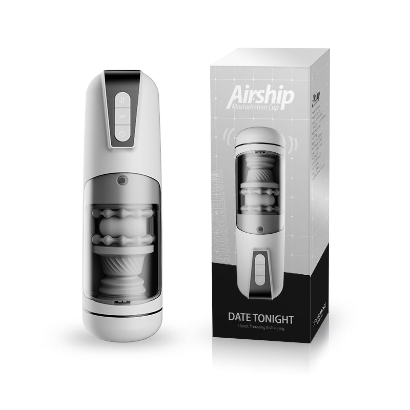 Dibe Airship Automatic Tight Sleeve 7 Thrusting&Vibration Masturbation Cup