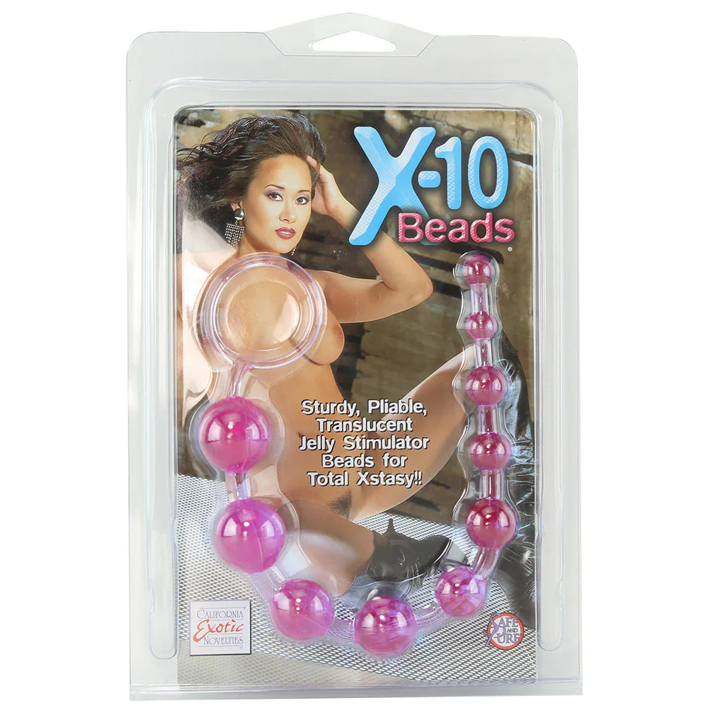 X-10 Anal Beads in Purple -  Sex Toys & Adult Toys | XtoySmart Canada