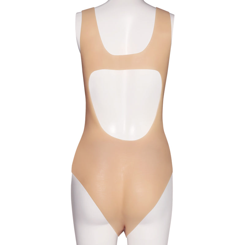 B Cup Silicone Crossdress Bodysuit for Men｜Realistic Breast & Butt Shapewear CD Outfit