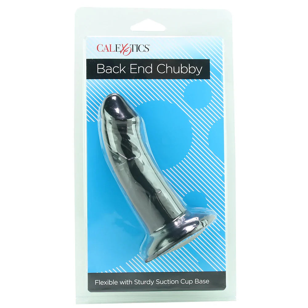 Back End Chubby Dildo in Black