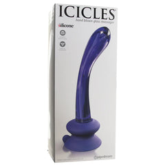 Icicles No. 89 Glass Dildo in Blue -  Sex Toys & Adult Toys | XtoySmart Canada