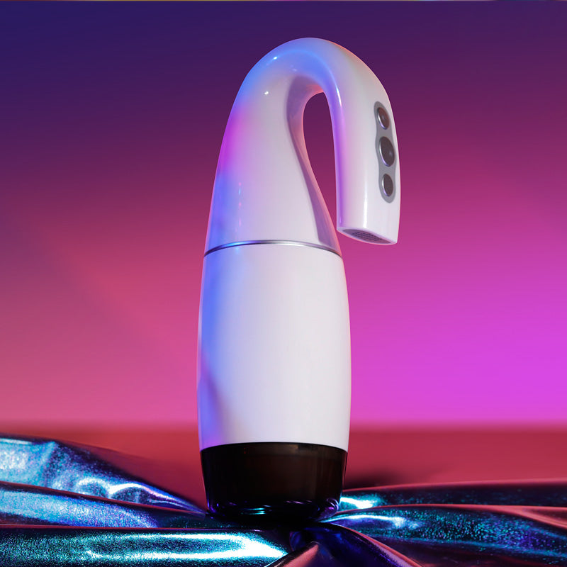 Swan Interactive Male Masturbator Cup – Suction, Moaning, Heating & Thrusting