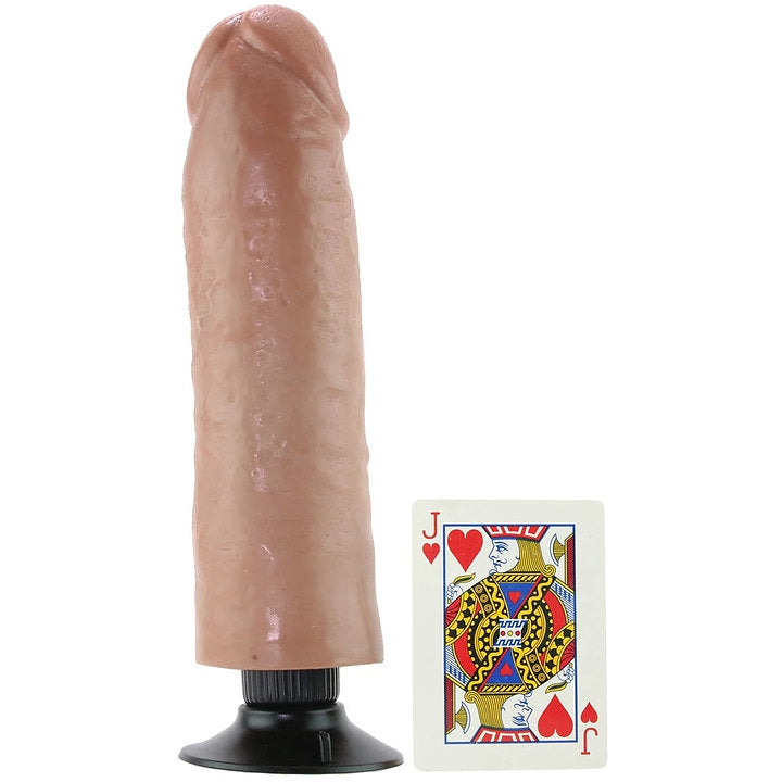 King Cock 10" Vibrating Suction Cup Dildo in Tan -  Sex Toys & Adult Toys | XtoySmart Canada