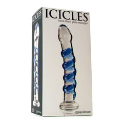 Icicles No. 05 Glass Dildo -  Sex Toys & Adult Toys | XtoySmart Canada