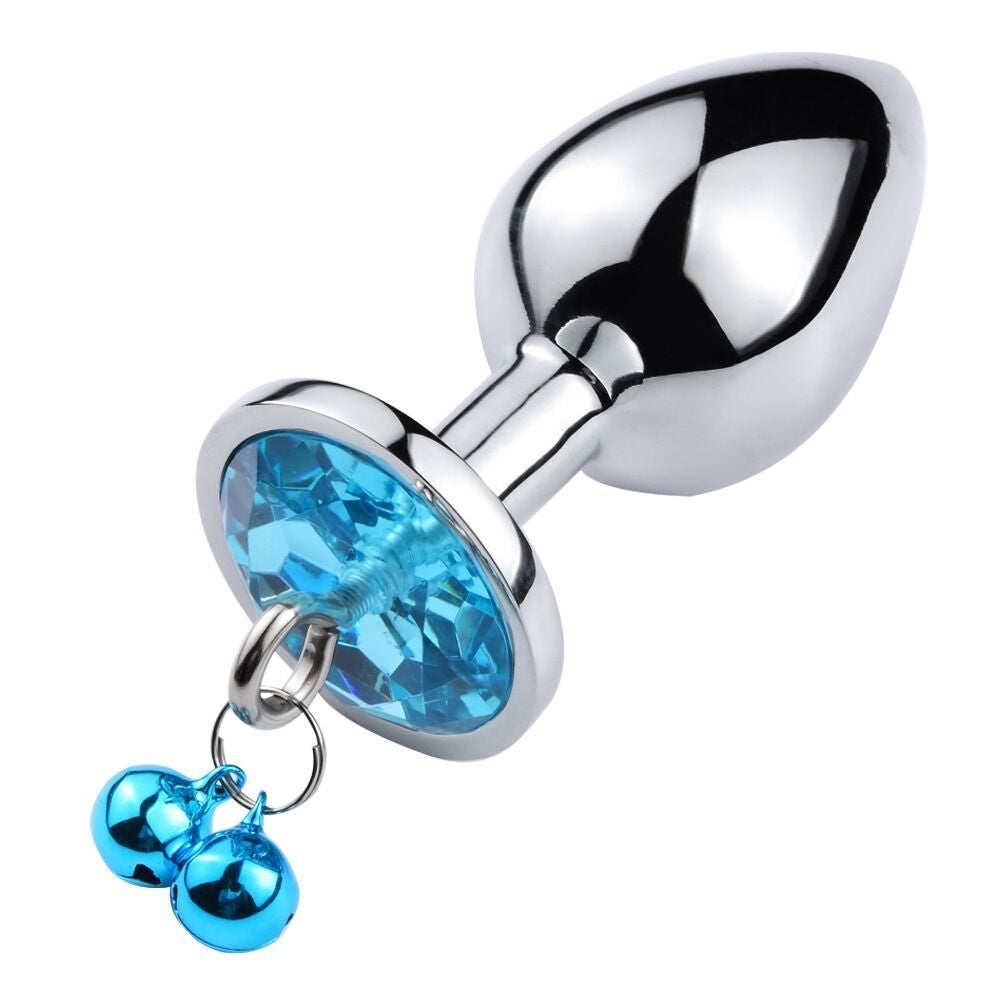 Luxury Metal Anal Training Kit - 3 Sizes with Double Bell Design (4 Colors Available)