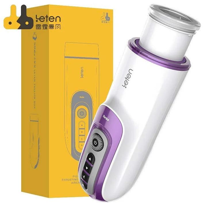 Leten Automatic Male Masturbator with Voice Interaction & Heating – 10 Thrusting Modes | AV Star Voice Edition (Yui Hatano / Rola Takizawa)♫