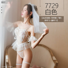 Sexy Back Strap Bride Wedding Cosplay Uniform -  Sex Toys & Adult Toys | XtoySmart Canada