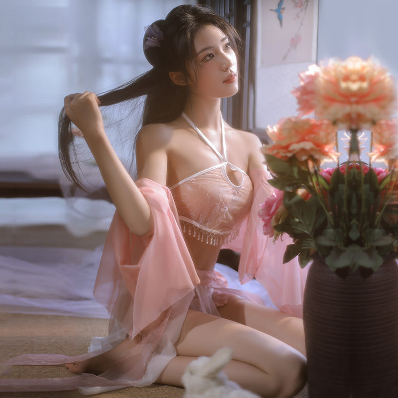 Sexy Asian Hanfu Cheongsam Roleplay Suit Cosplay