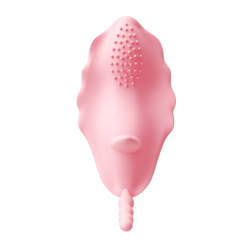 Wearable Panty Clitoral Butterfly Vibrator with Long Distance Wechat APP（微信小程序）Control
