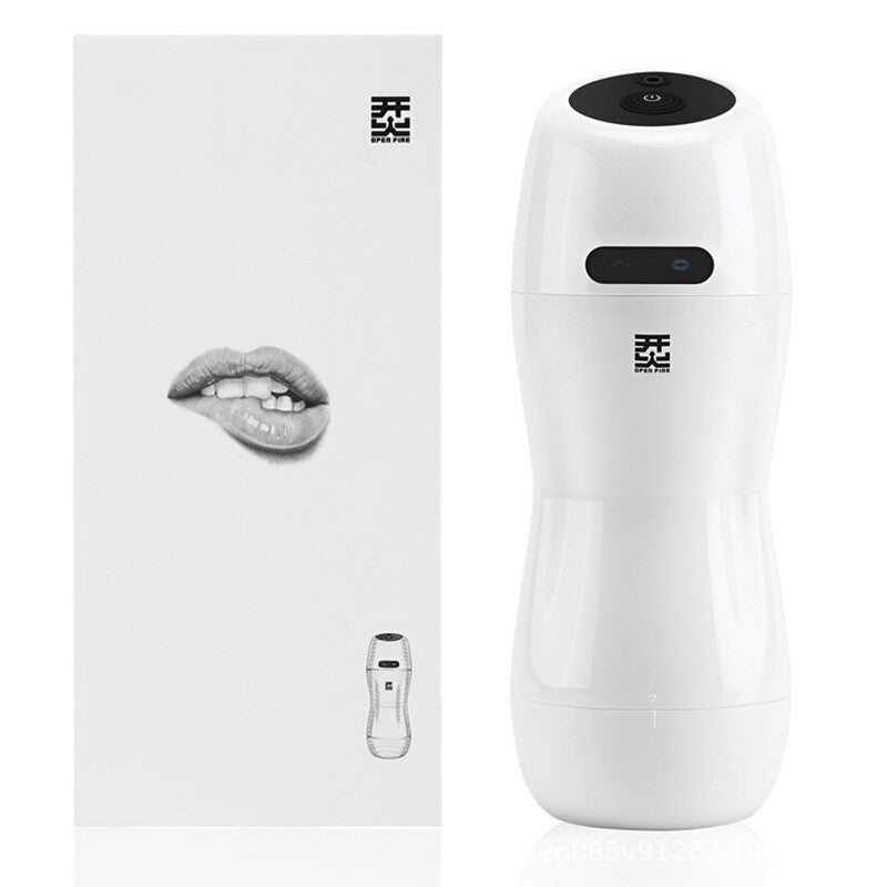 Open Fire Automatic Male Masturbator Cup with 7 Vibration & 3 Thrusting Functions(Built in Voice Function) -  Sex Toys & Adult Toys | XtoySmart Canada