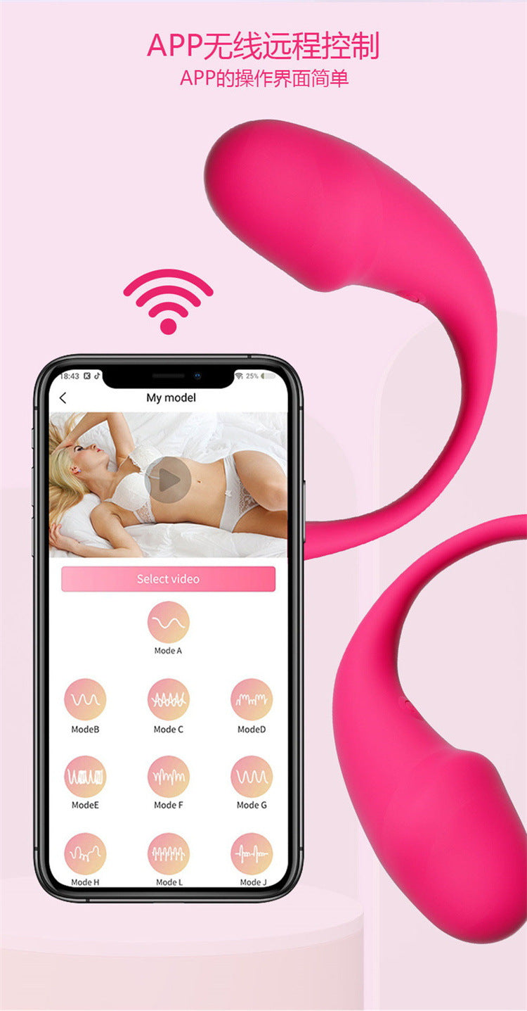 App Long Distance Remote Controlled Egg Vibrators