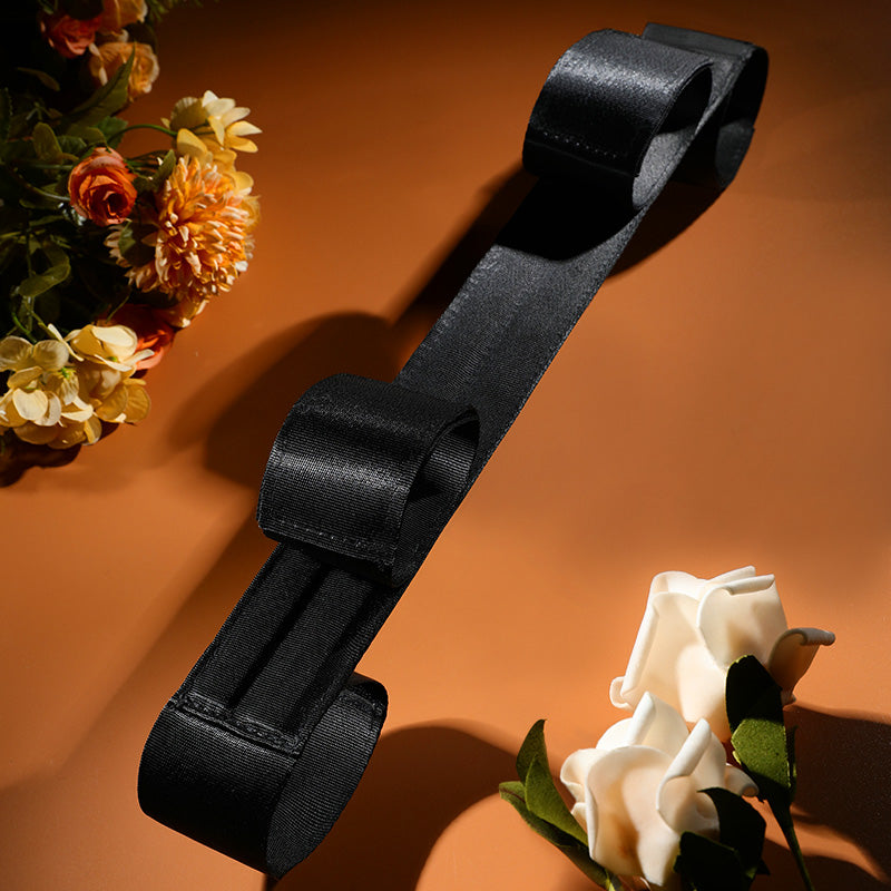 Bondage Wrist&Ankle Restraint Bar in Black