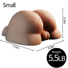 Realistic Full TPE Male Butt Torso Masturbator – Lifelike Skin Feel | Approx. 2.5 kg (5.5 lb)