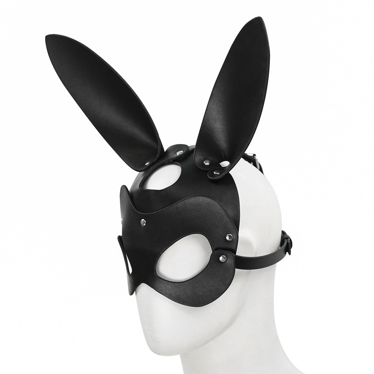 Sexy Leather Bunny's Ear Mask
