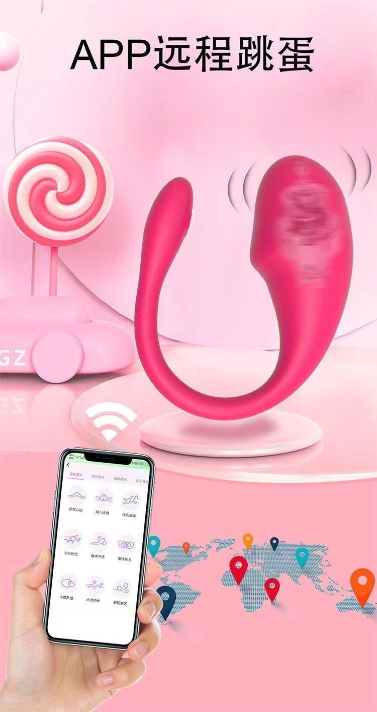 App Long Distance Remote Controlled Egg Vibrators