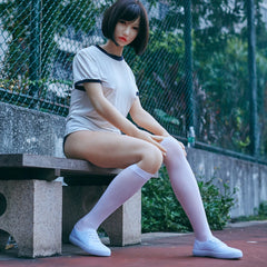 5'2" (158cm) Realistic Sex Doll with Silicone Head & TPE Body – Closed Mouth Athletic Short Hair Beauty