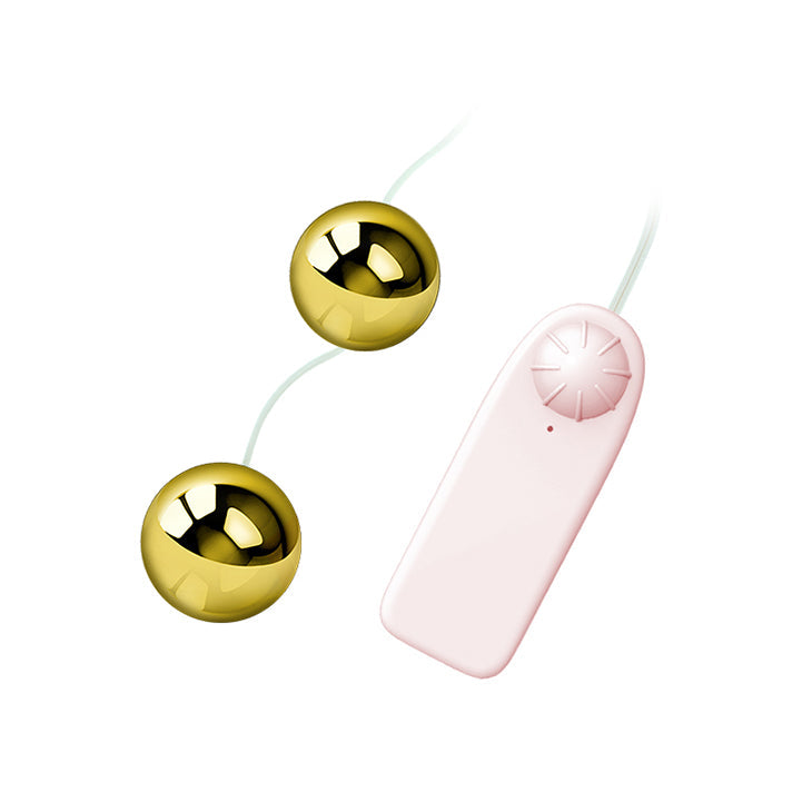 Baile Golden Ball Ben Wa Vibrating Egg -  Sex Toys & Adult Toys | XtoySmart Canada