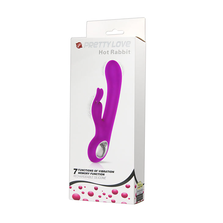 PrettyLove Hot Rabbit Premium 7 Vibration Rabbit Vibrator